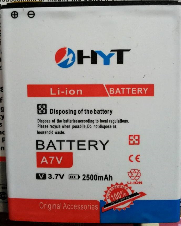 BATERAI HYT DOBEL POWER EVERCOSS A7V 2.500 MAH